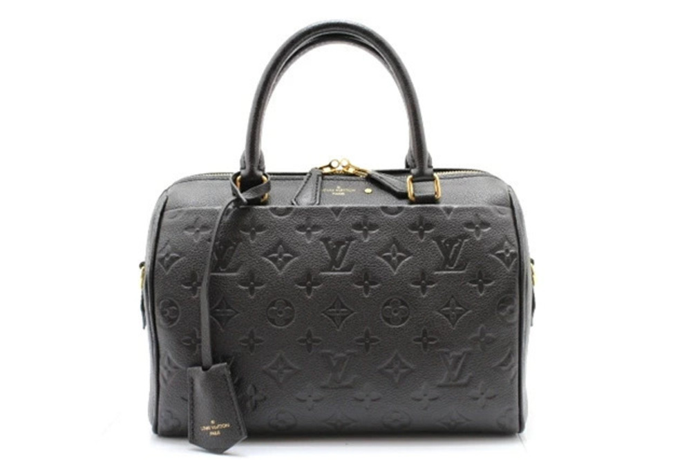 LOUIS VUITTON Speedy Bandouliere NM Empreinte Noir Black